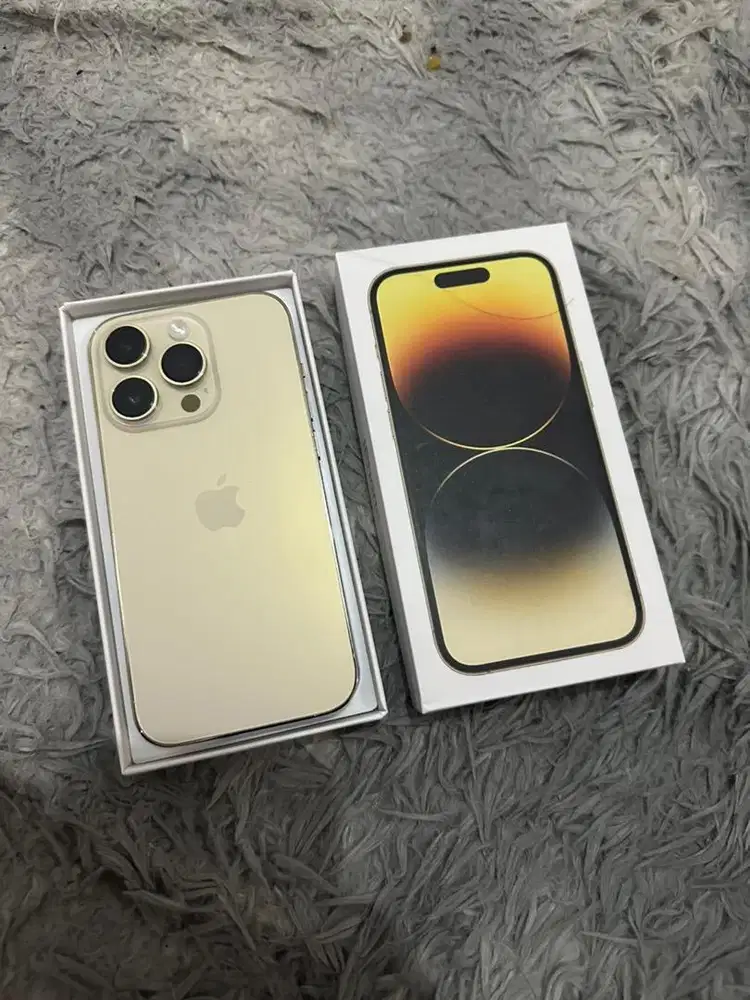 Iphone 14 pro 128 gb inter gold