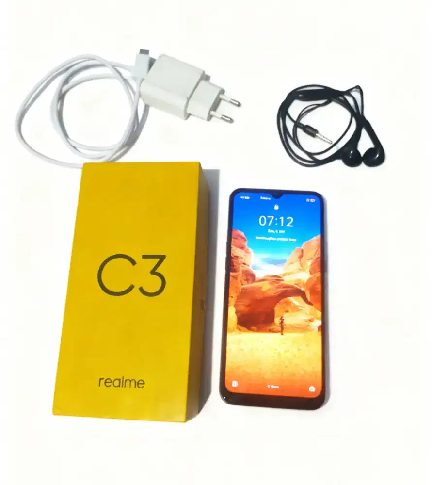 REALME C3 KOMPLIT DAN MULUS SEPERTI BARU