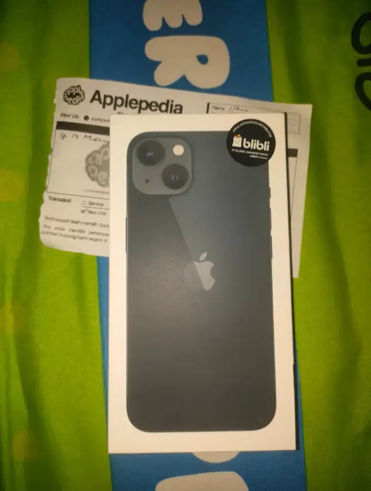 Iphone 13 ibox new cuma buka dus