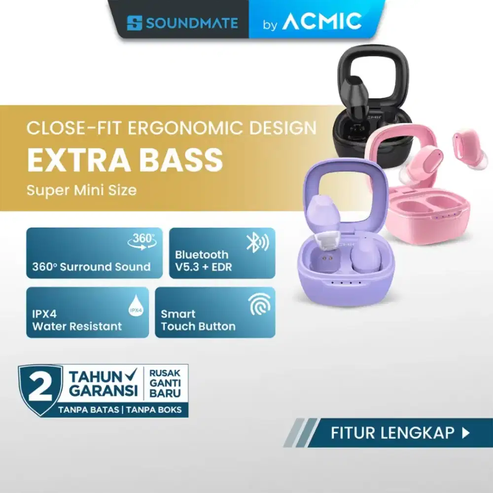 Acmic True Wireless Stereo Zendio Lite