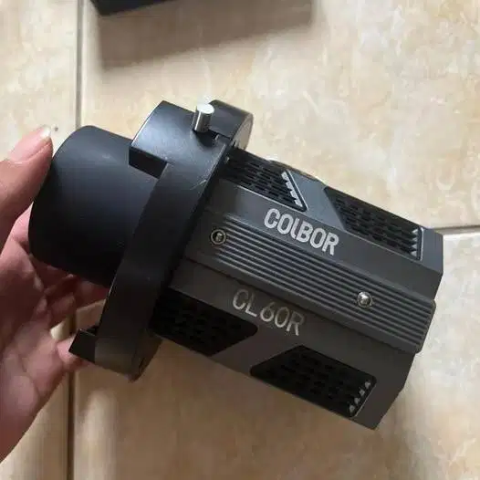 2 lighting video Colbor cl60 RGB + Gvm 520ls bi color