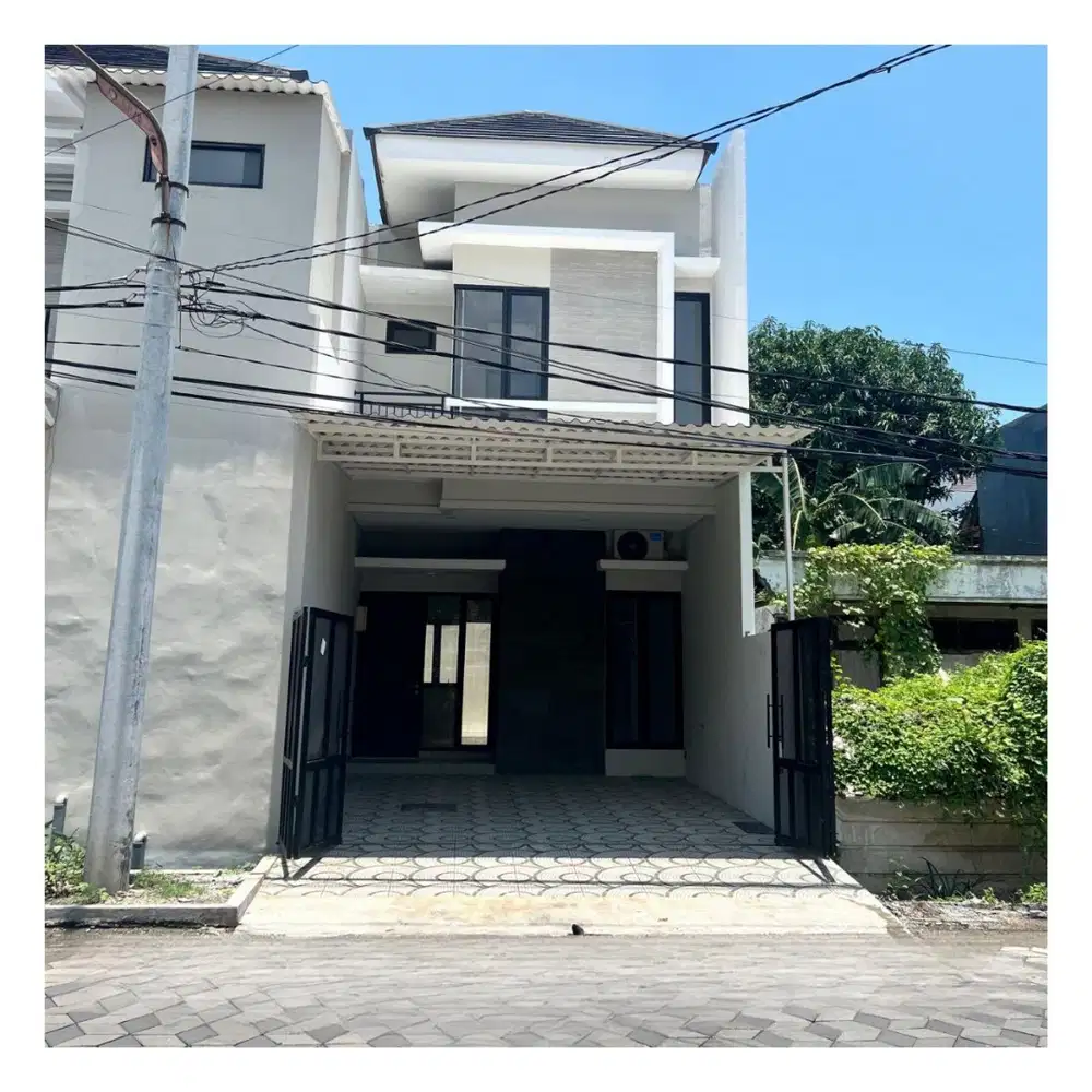 Dijual Rumah Baru Gress 2 Lantai Kutisari Indah Utara Surabaya Selatan