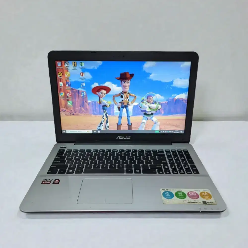 laptop asus X555, SSD 256GB, siap pakai kerja sekolah kuliah
