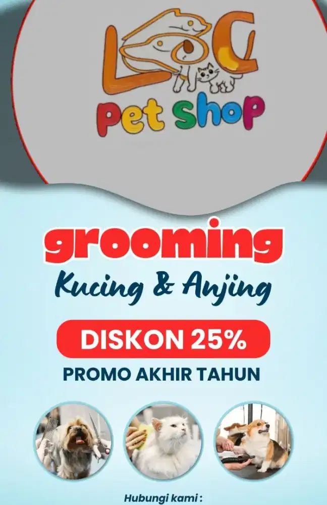 Grooming home service pesanggrahan