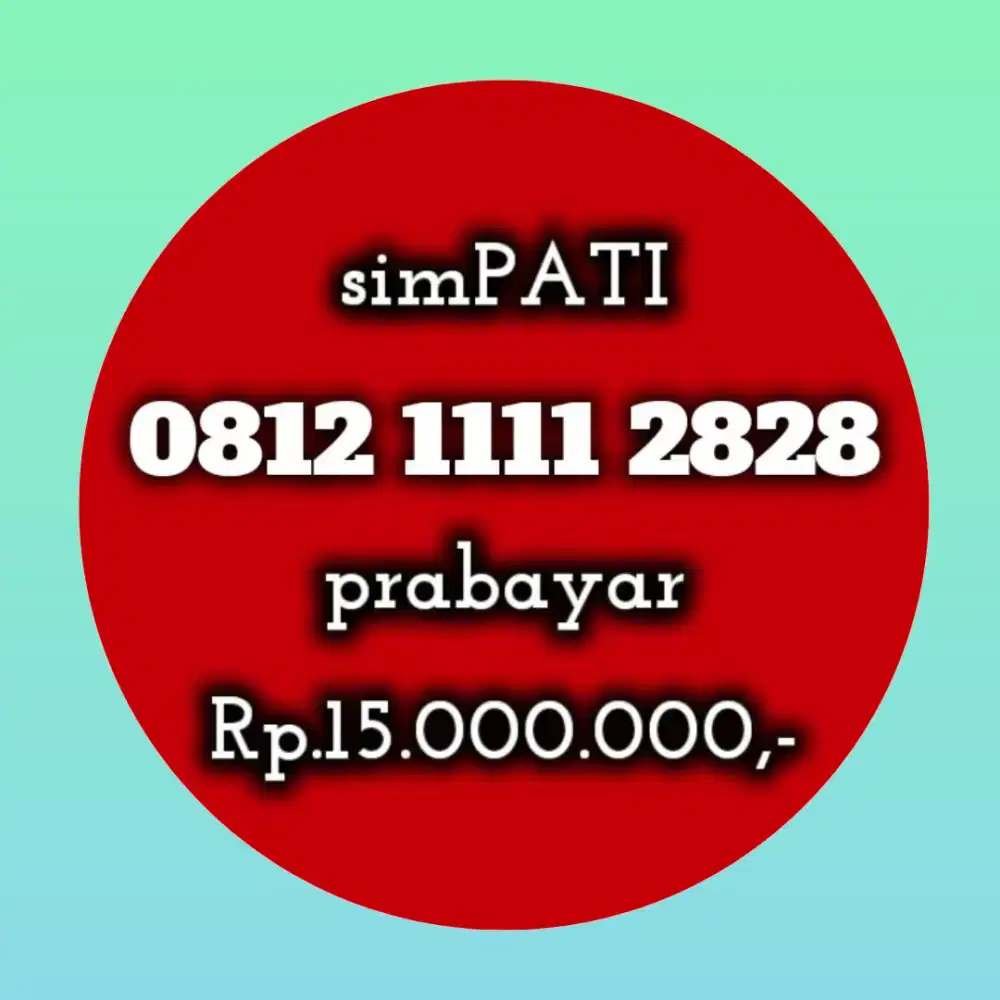 NOMOR CANTIK SIMPATI 2828