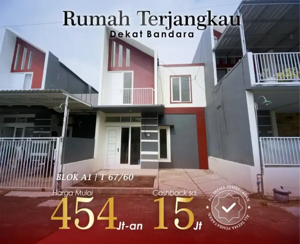 Rumah Ready Pakis Bandara 400 jt an