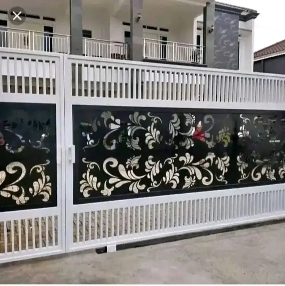 Pagar plat cutting laser