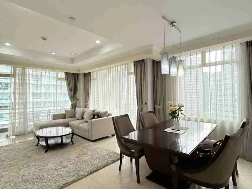 Sewa Apartemen Istana Sahid 2+1 Bedroom Full Furnished