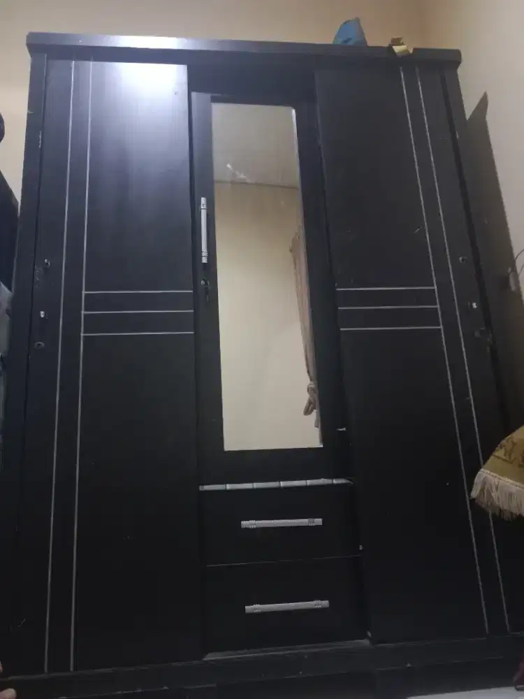 Jual lemari sliding set meja rias