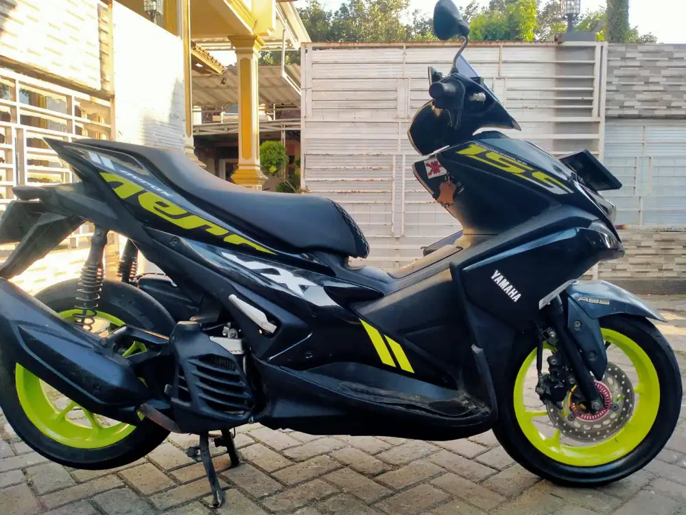 Aerox pajak hidup lengkap mesin segel sehat keterangan detail dibawah