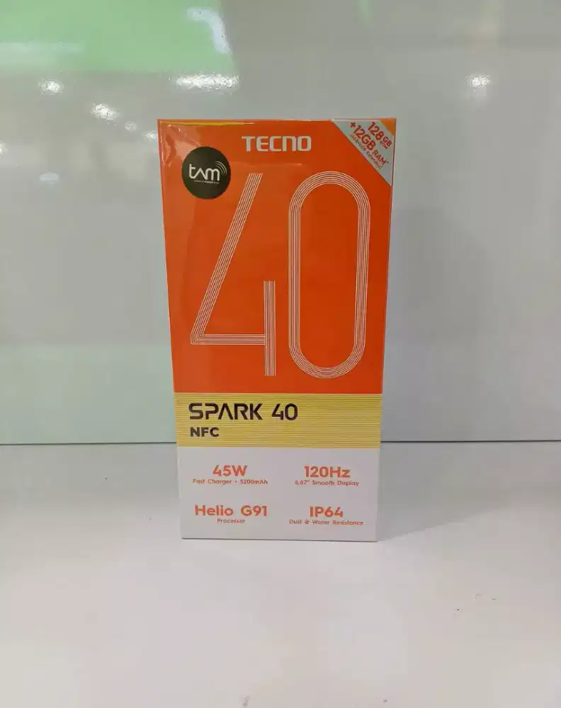 TECNO SPARK 40 8/256 6/128 BARU