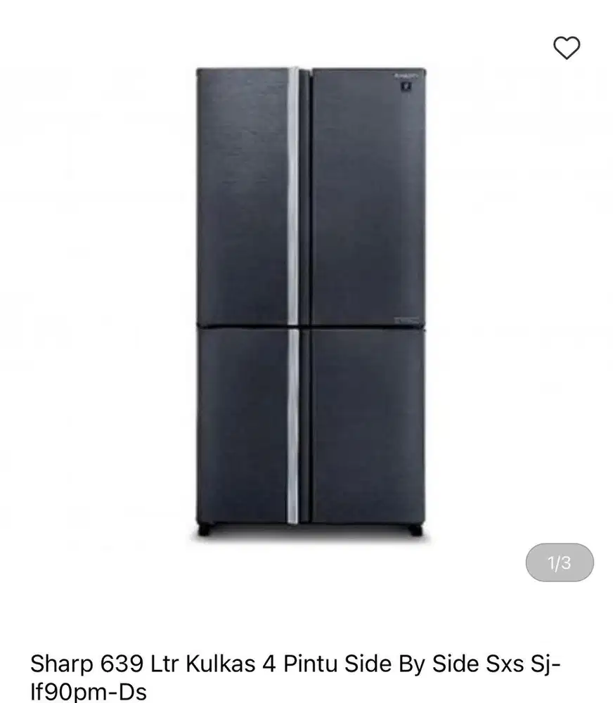 SHARP kulkas 4 pintu bisa cicilan syarat ktp