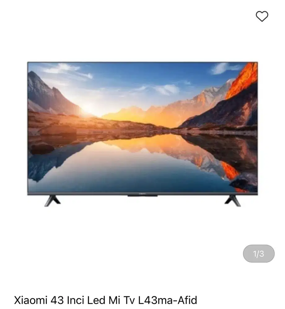 Xiaomi Google Tv 43inci bisa cicilan syarat ktp