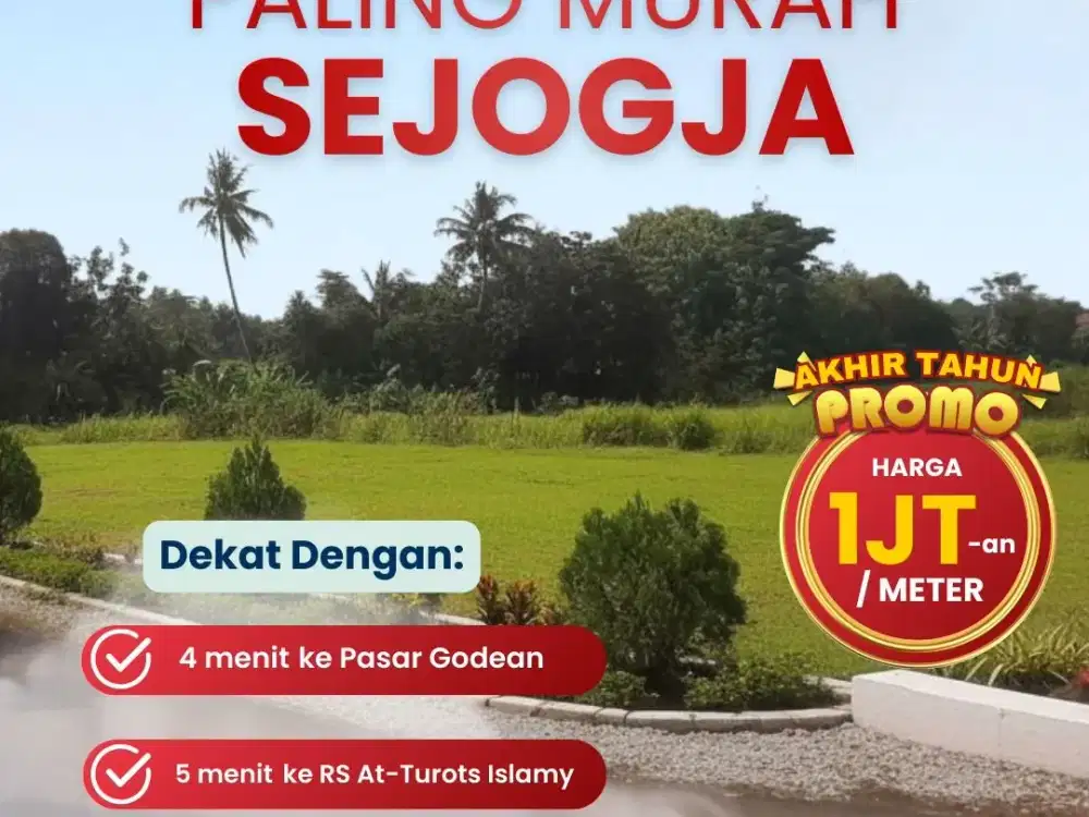 Kavling Murah Sleman Jangan Sampai Kehabisan