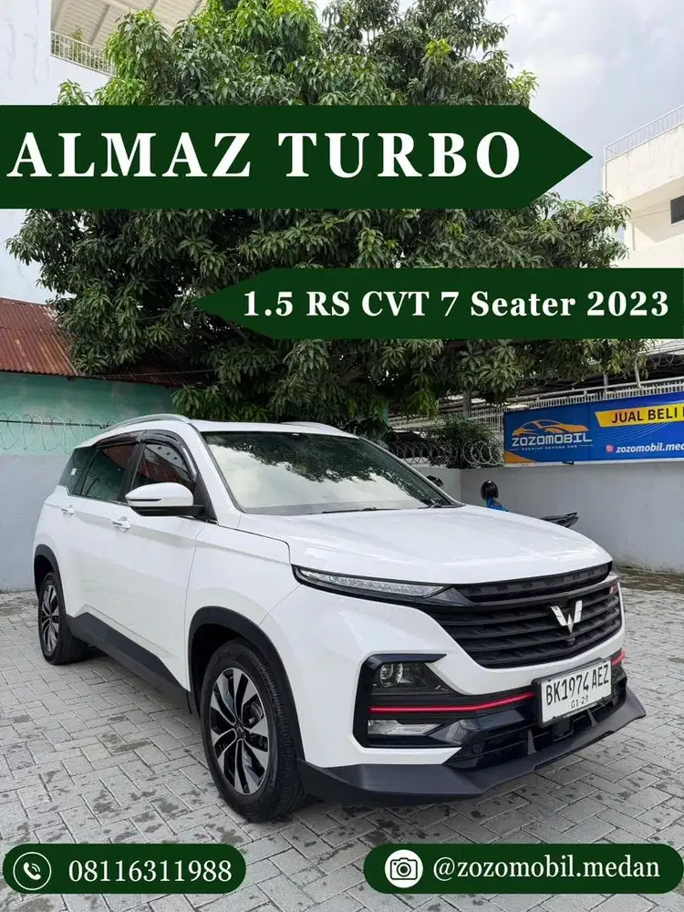 (ODO 15rb) Almaz RS 1.5 Turbo 7 Seater 2023