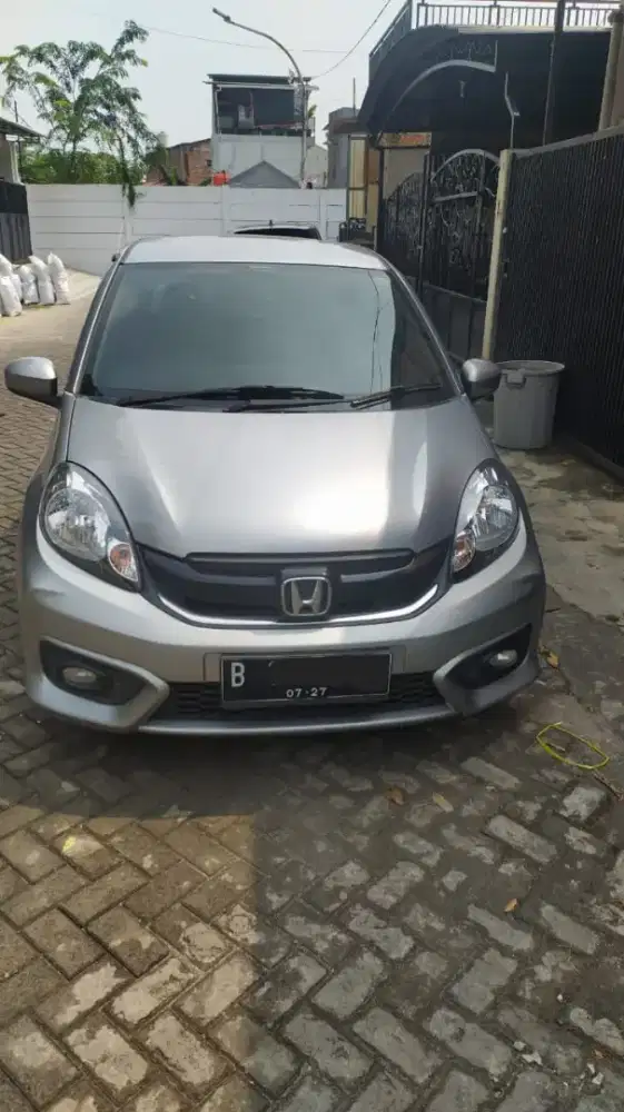 Dijual mobil honda brio e satya matic th 2017 orsinila