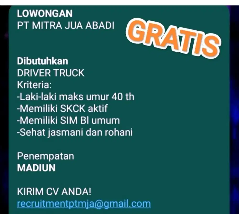 Driver Pengiriman