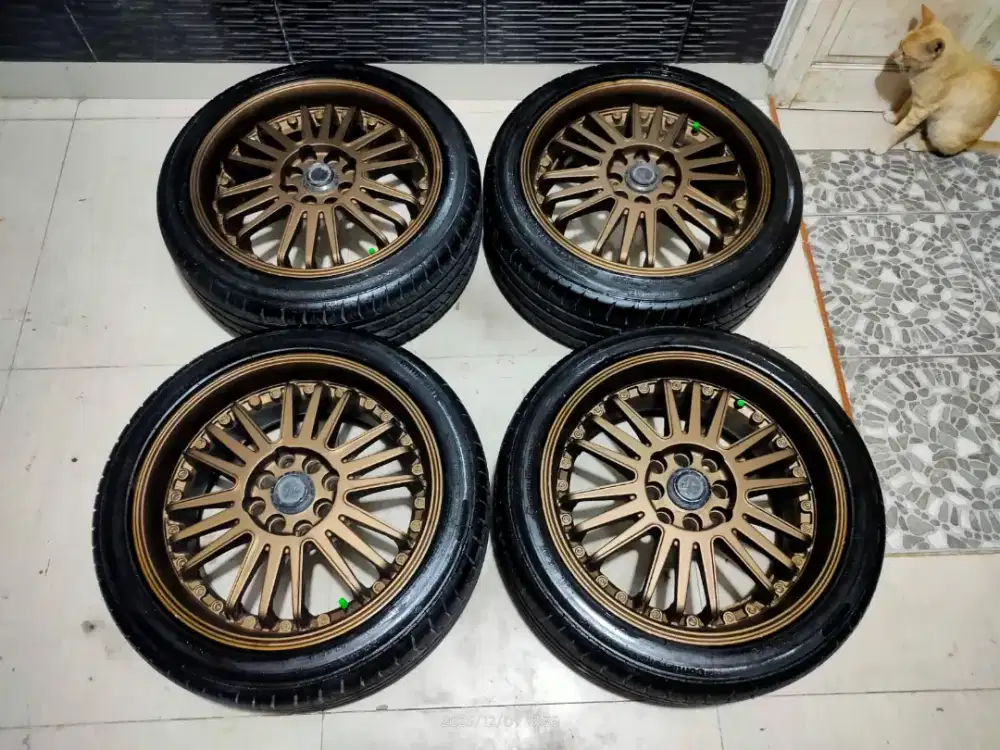 Velg japan r16 + ban continental