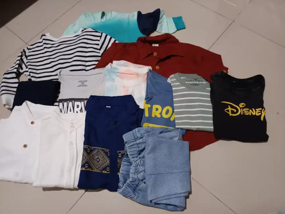 Preloved Baju dan celana Anak 3-4 tahun