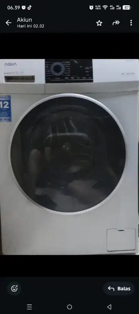 Mesin cuci aqua 10 kg