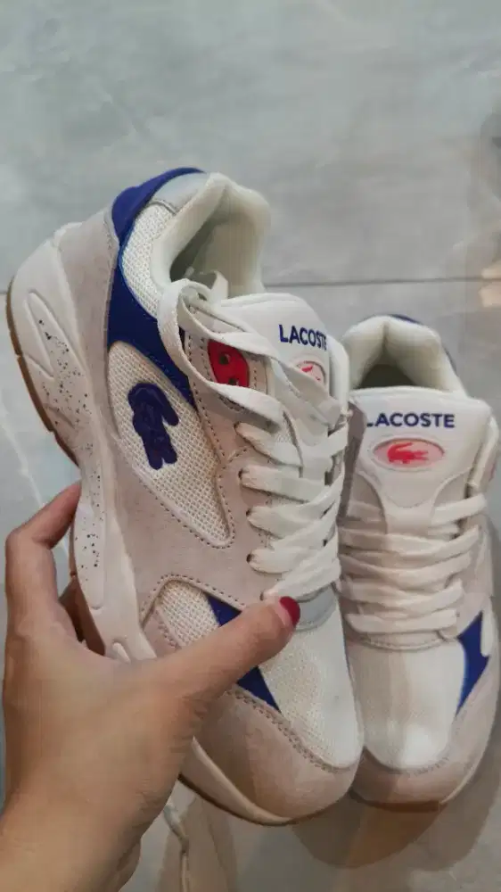 SEPATU LACOSTE STORM 96 ORIGINAL 100%