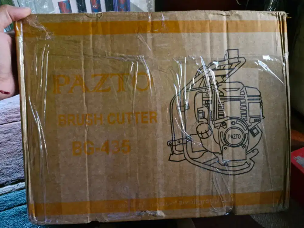 pazto mesin potong rumput gendong 4 tak BG 435 original