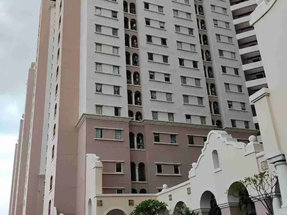 jual cepat apartemen gading mediterania residence dekat lift, view bagus harga murah