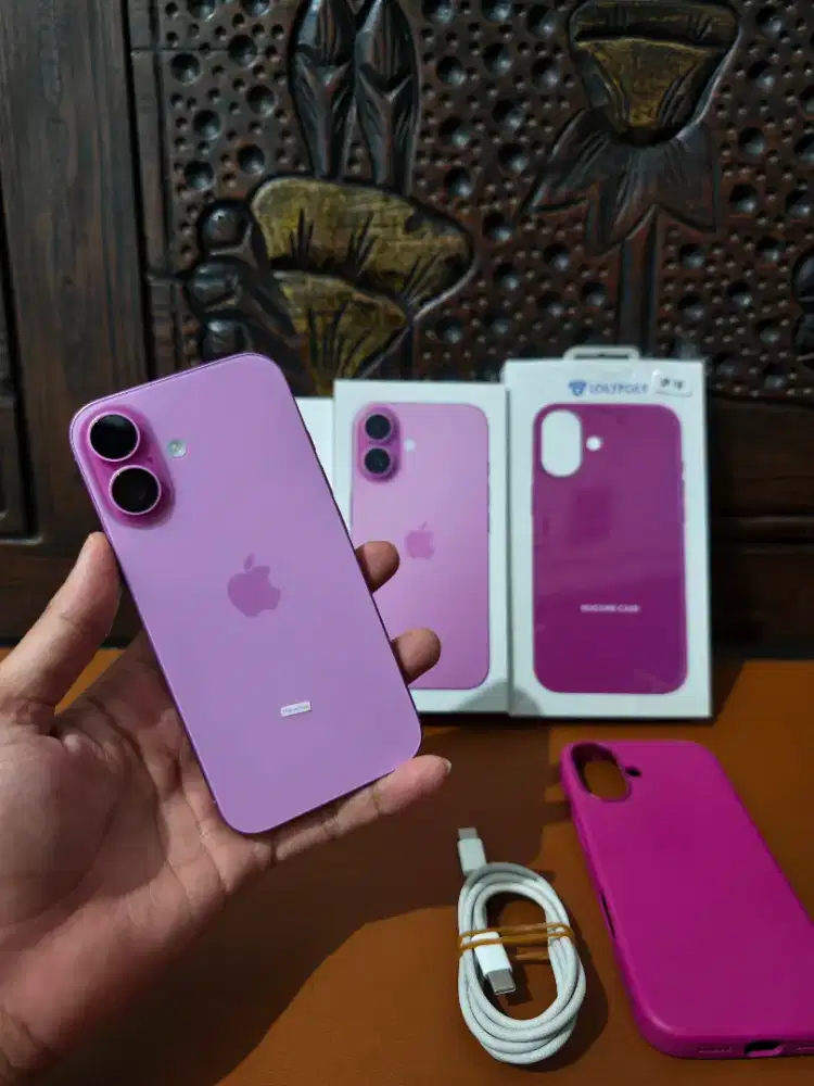 Iphone 16 128gb Ibox Pink + bonus