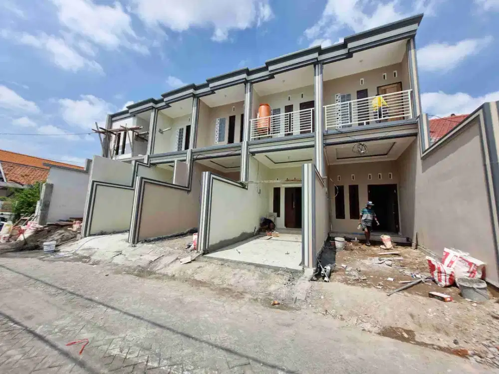 jual rmh baru 2LT karangempat 5menit ke UNAIR,KAZA MALL DLL
