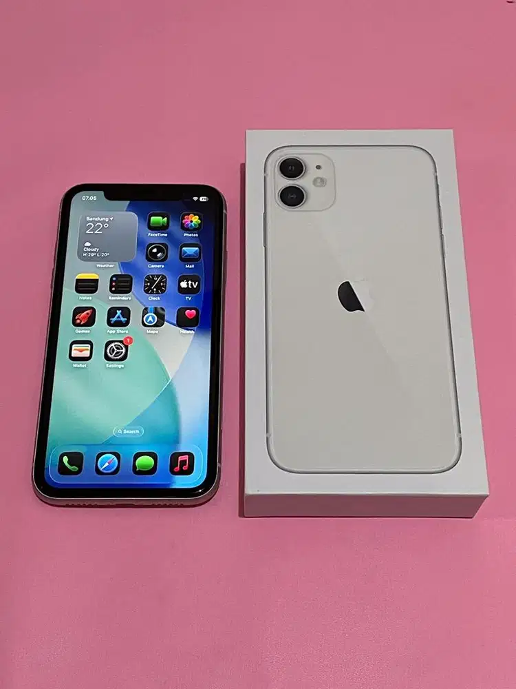 iPhone 11 64gb bea cukai setara iBox sinyal permanen