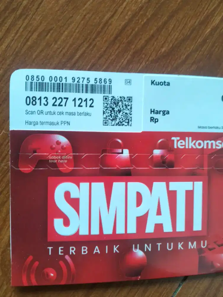 Perdana Nomor Cantik simpati Telkomsel 11 digit super er