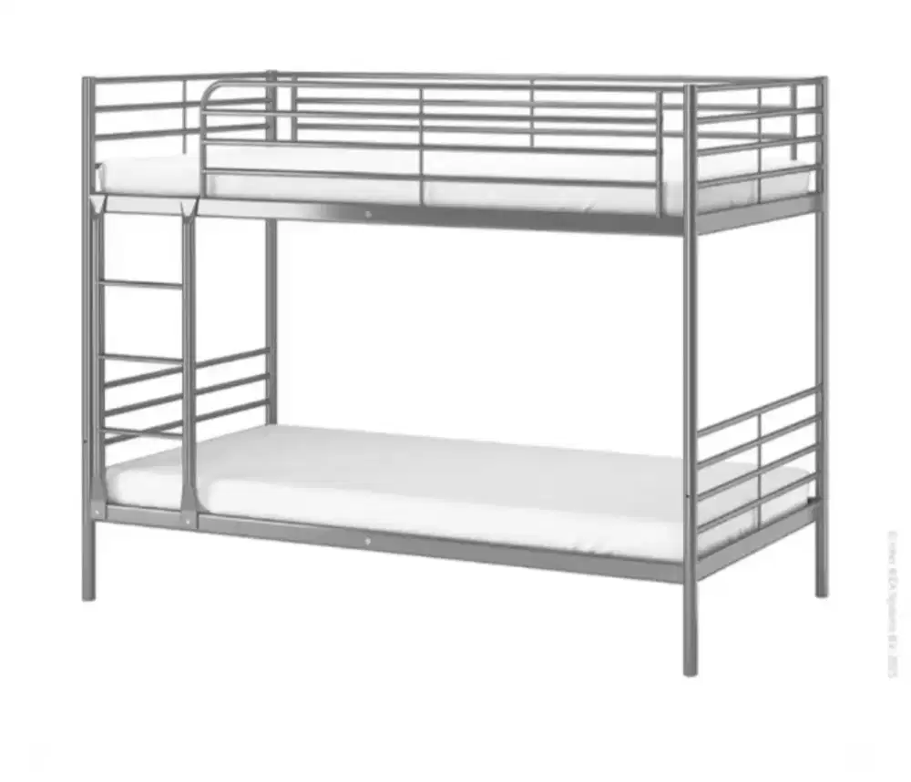 Dijual ranjang besi tingkat Ikea