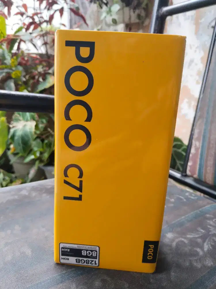XIAOMI POCO C71 BARU RAM 4/128