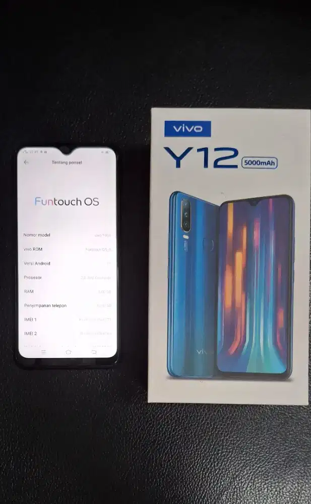 Vivo y12 ram 3/64 gb