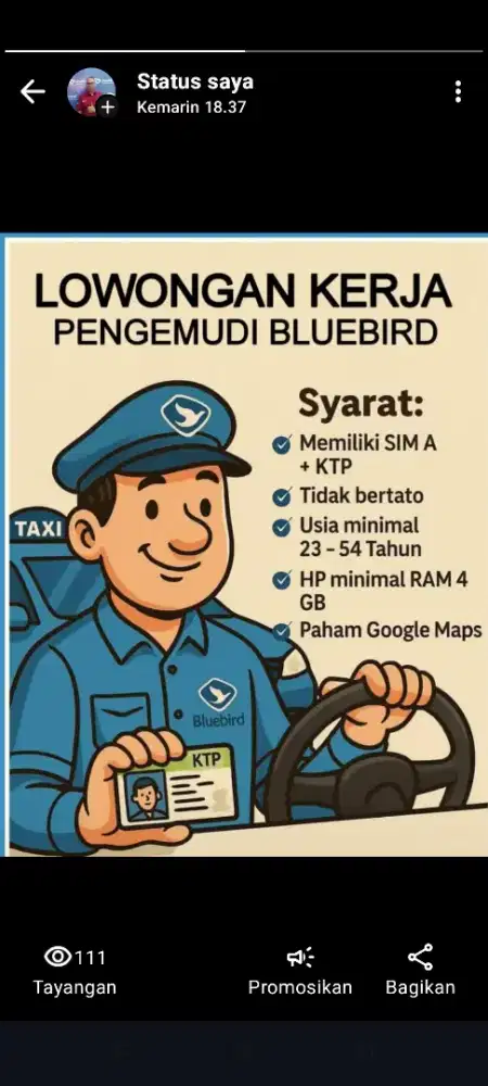 Lowongan Kerja SIM A