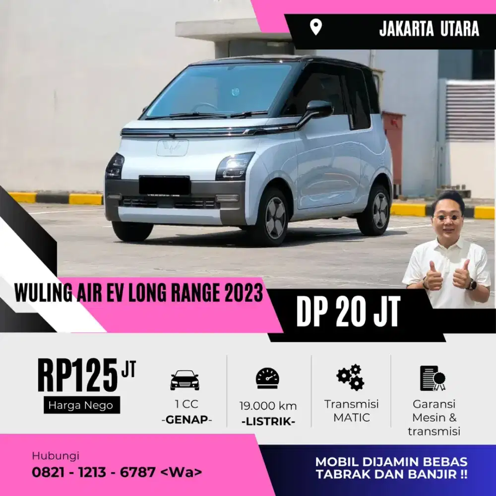 WULING AIR EV LONG RANGE 2023