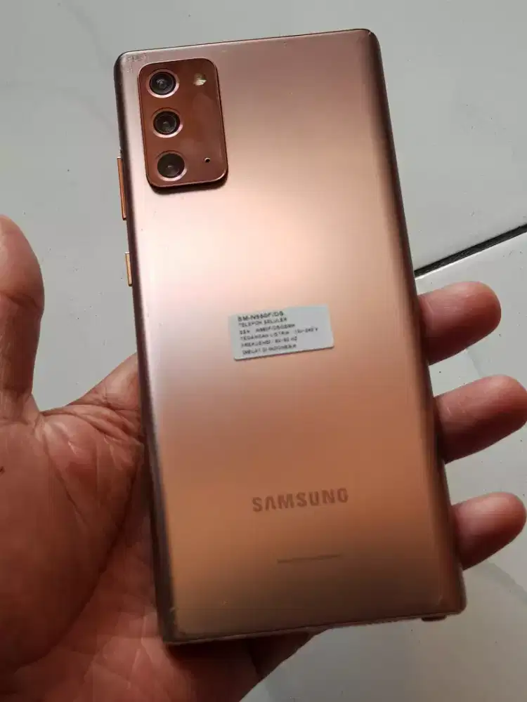 Samsung note 20 resmi SEIN