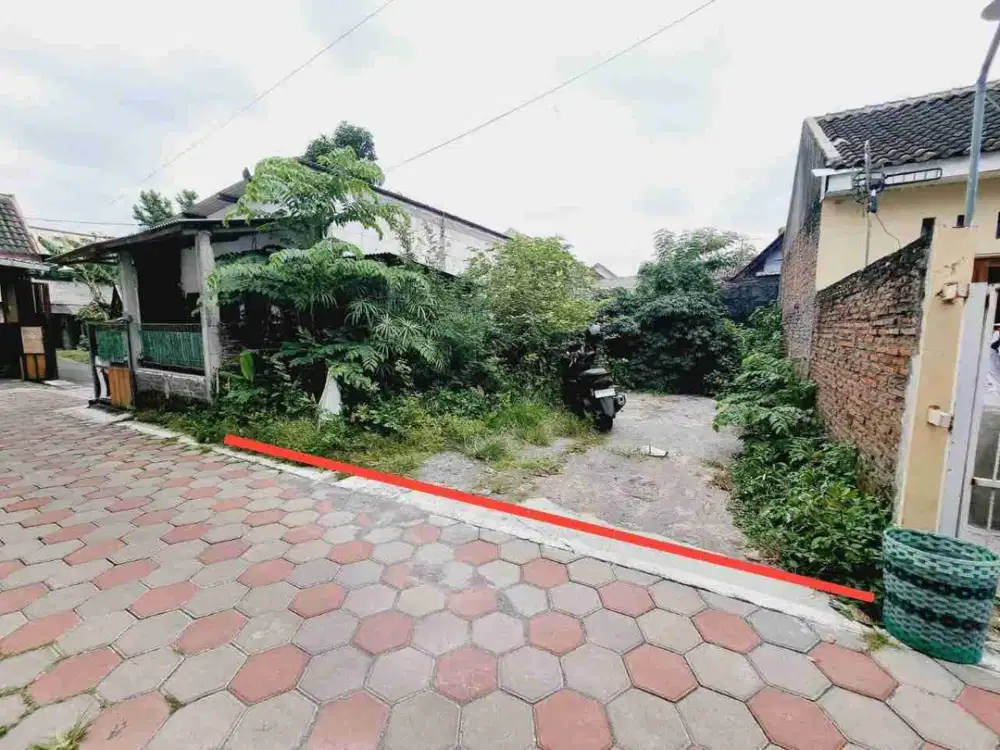 Tanah Luas 80m² Siap Bangun di Surakarta