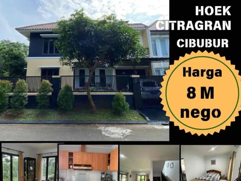Rumah apik cantik siap huni di Citra Gran