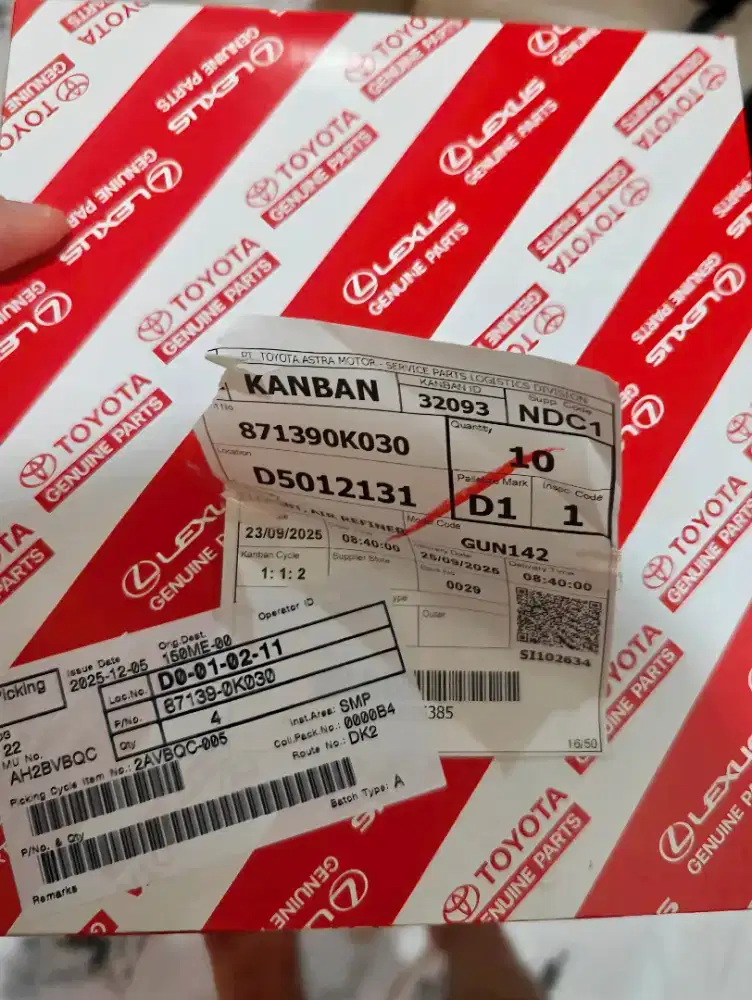 Filter Ac cabin kabin innova reborn original Baru