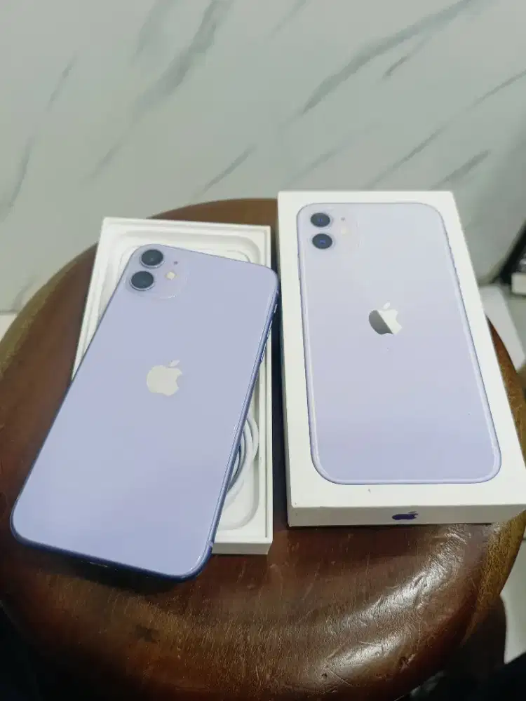 iPhone 11 128 resmi ori mulus fullset