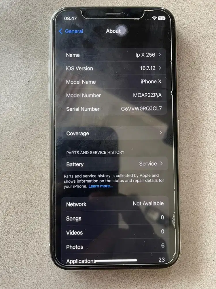 For Sale Iphone X 256 gb ex Ibox