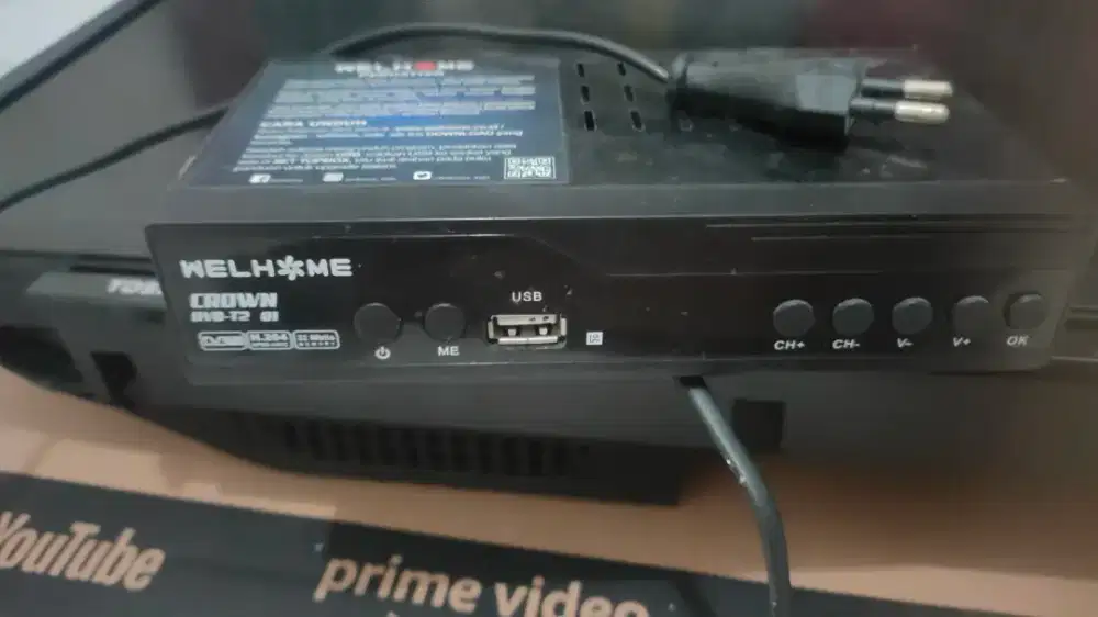 STB Wellhome set top box analog.