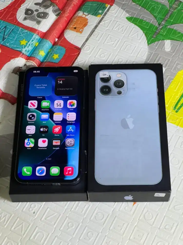 Iphone 13 promax 1TB inter fullset mulus
