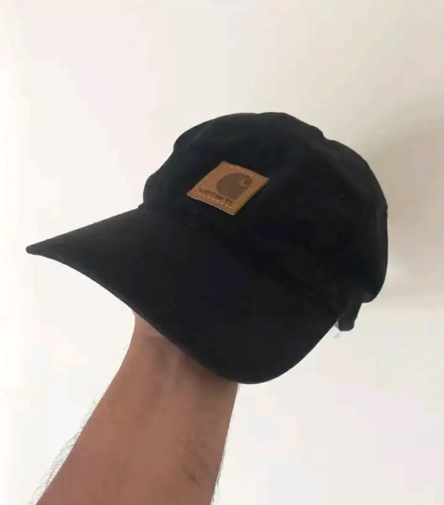 Topi carhartt black patch not detroit