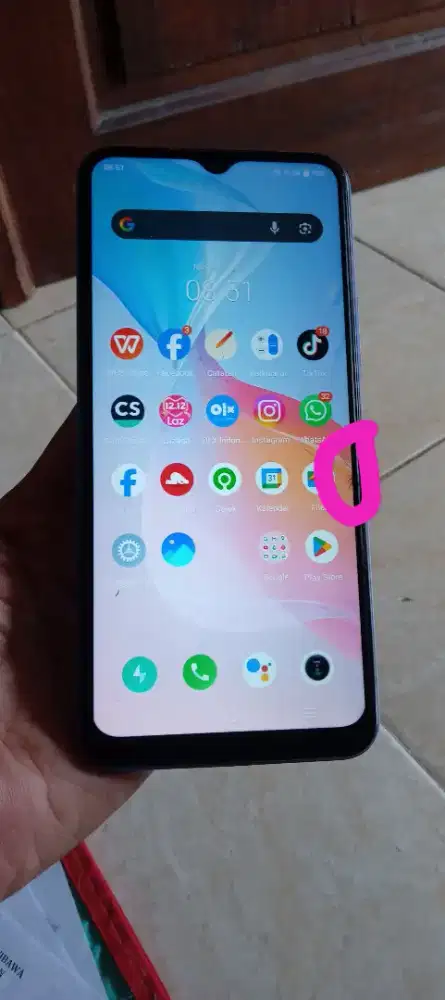 Vivo y21 ram 4+1 gb Rom 4 gb