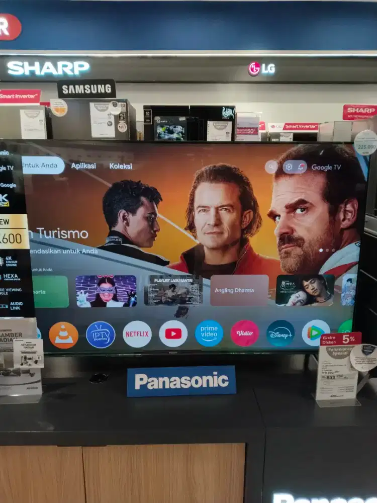 PANASONIC LED GOOGLE TV 4K 65