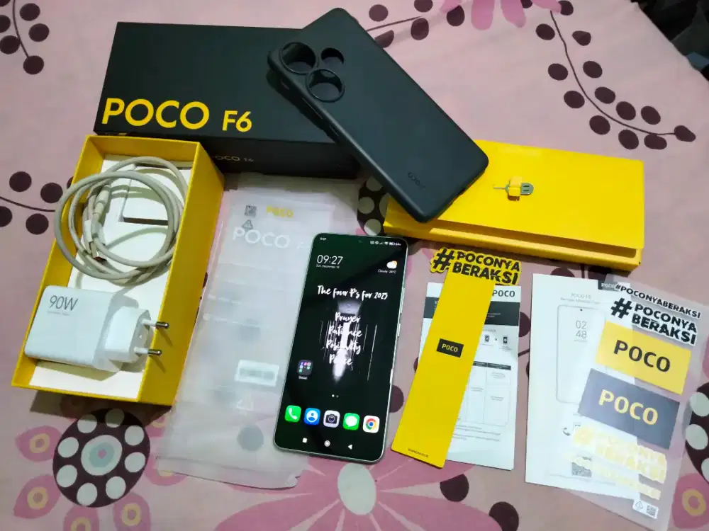 Poco F6 8/256 Green Garansi ON Resmi