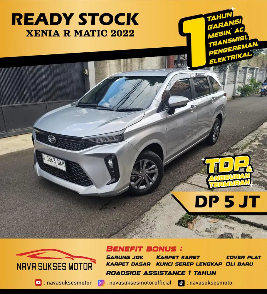 TDP 5 JUTA - XENIA R AT 2022