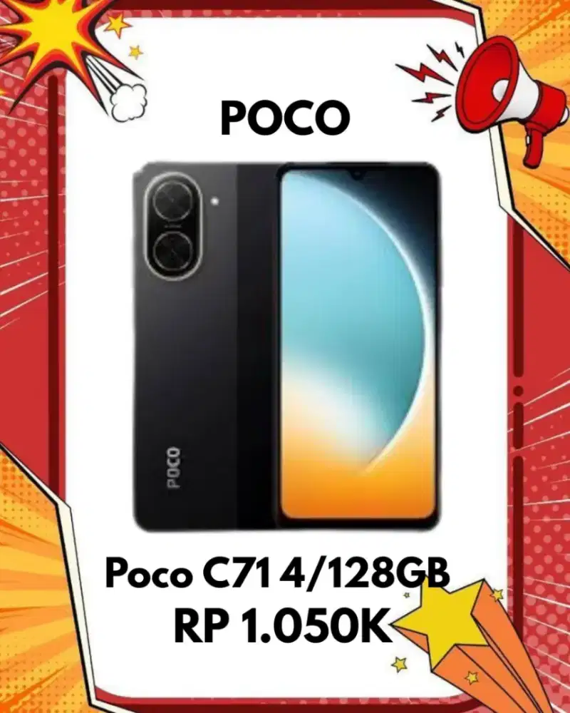 Poco c71 4/128GB